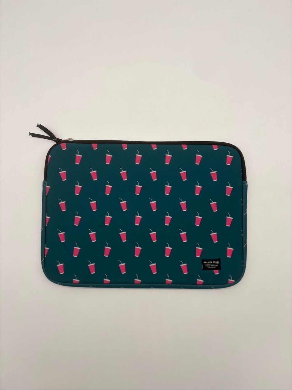 America Today: Drink Printed Laptop Sleeve